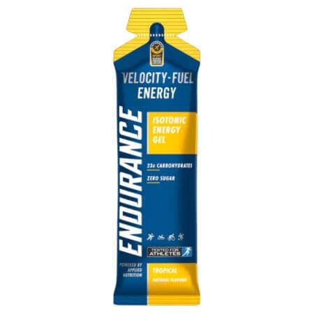 Velocity Fuel Energizing Gel Energy Endurance, 60 g, Tropical, Applied Nutrition