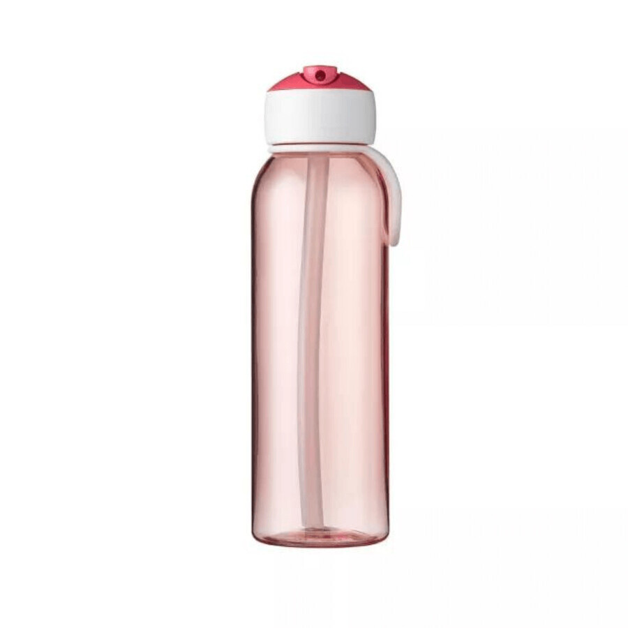 Mepal Flip-Up-Flasche, Rosa, 500 ml, Little Dutch