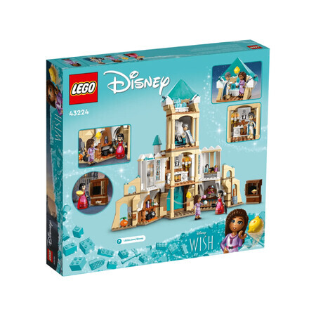 Wens Koning Magnifico's kasteel, 7+ jaar, 43224, Lego Disney Princess