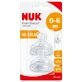 Silicone nipple with thin hole M1, 0-6 months, 2 pcs, Nuk