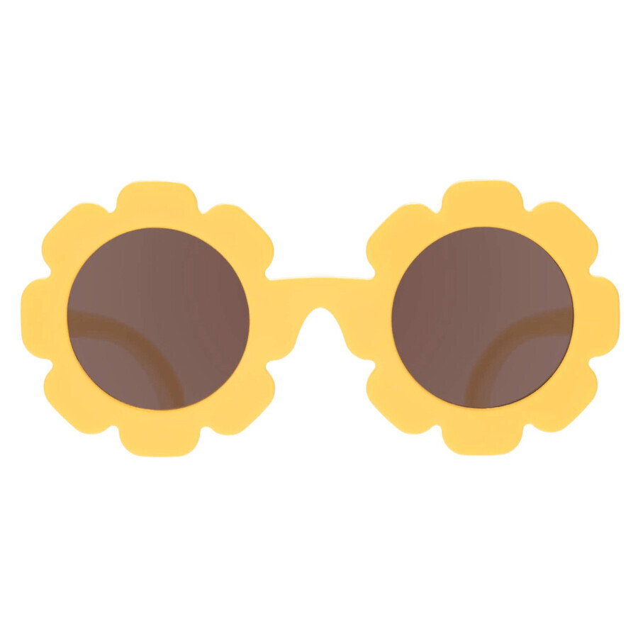 Gafas de sol ultraflexibles con cristales ámbar para niños de 3 a 5 años, Sweet Sunflower, Babiators