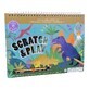 Cahier d&#39;activit&#233;s Scratch &amp; Play Dino, 3 ans et plus, Floss &amp; Rock