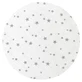 Cotton sheet with elastic for cot, 120x60 cm, Mini Gray Stars, MimiNu