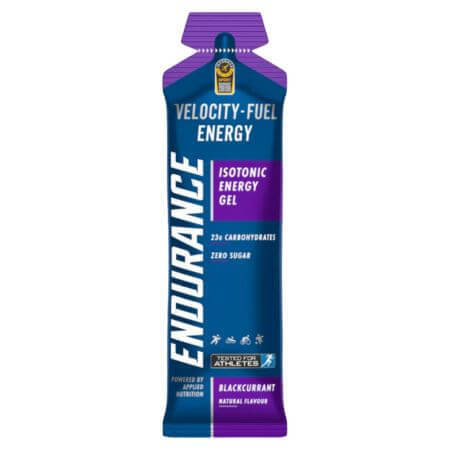 Velocity Fuel Gel Energisant Energie Endurance, 60 g, Cassis, Applied Nutrition