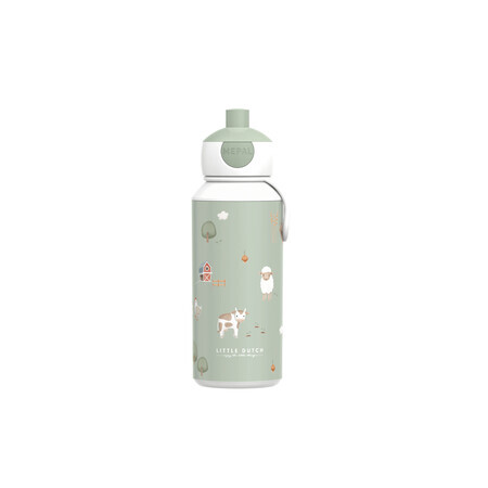 Bouteille pop-up, Little Farm, 400 ml, Little Dutch