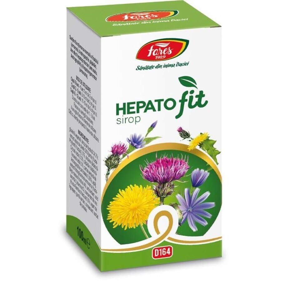 Sciroppo di fruttosio Hepatofit, 100 ml, Fares