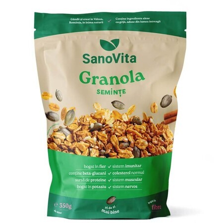 Granola con semillas, 350 g, Sanovita