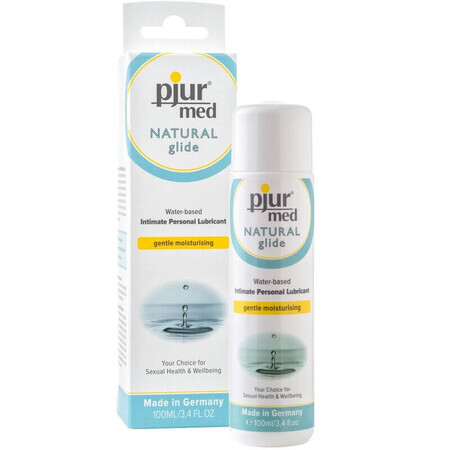 Lubrifiant à base d'eau Med Natural Glide, 100 ml, Pjur