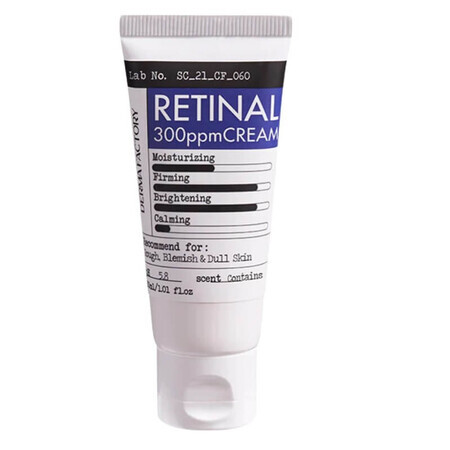 Netzhaut Gesichtscreme Retinal 300ppm, 30 ml, Derma Factory