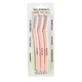 Set lame faciale trimmer pentru mustata, sprancene si puf, 3 bucati, You First