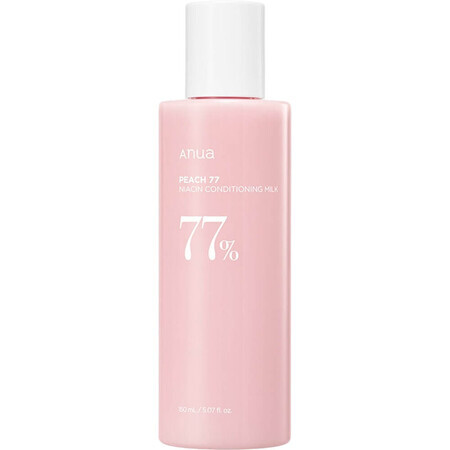 Lotion hydratante pour le visage avec 77% d'extrait de pêche, 150 ml, Anua