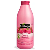 Cottage Douchegel met melk en framboos, 750 ml