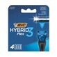 Rasoir de r&#233;serve pour hommes Hybrid Flex3, 4 pi&#232;ces, BIC