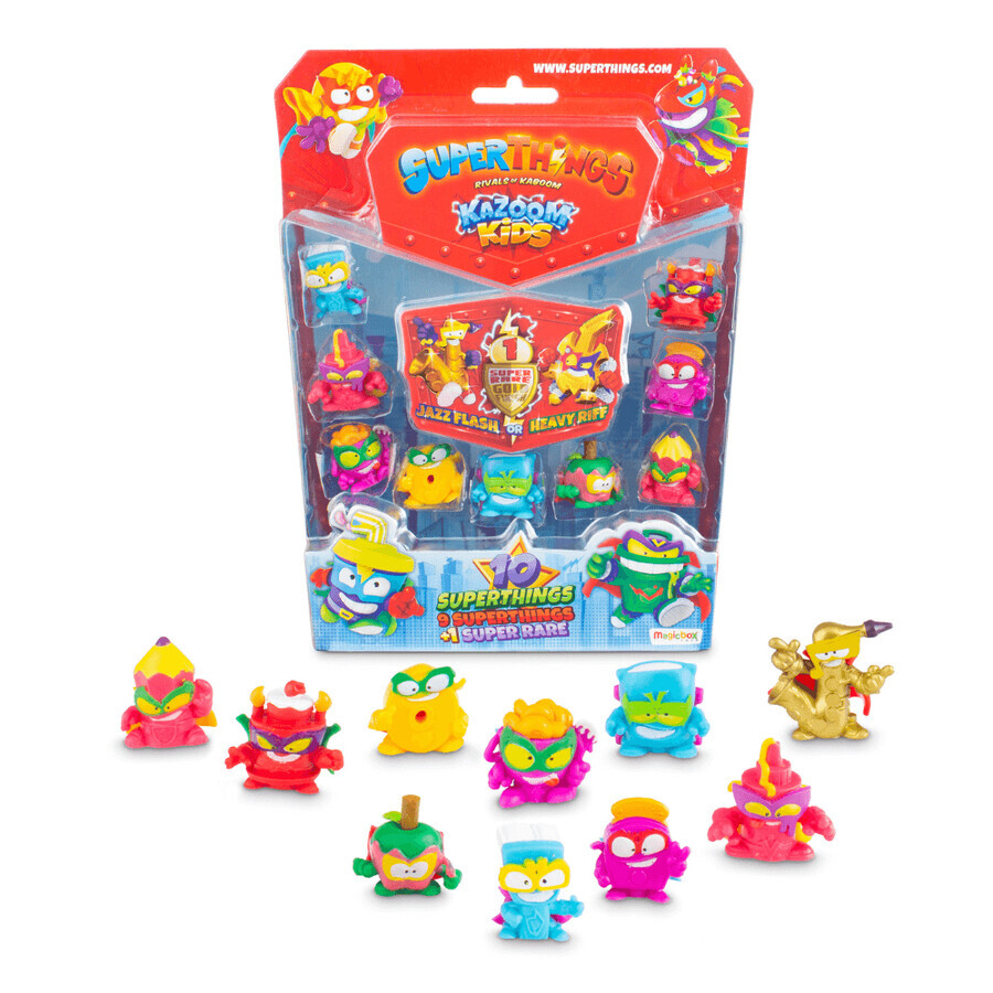 Set 10 figurine Kazoom Kids, +3 ani, Superthings