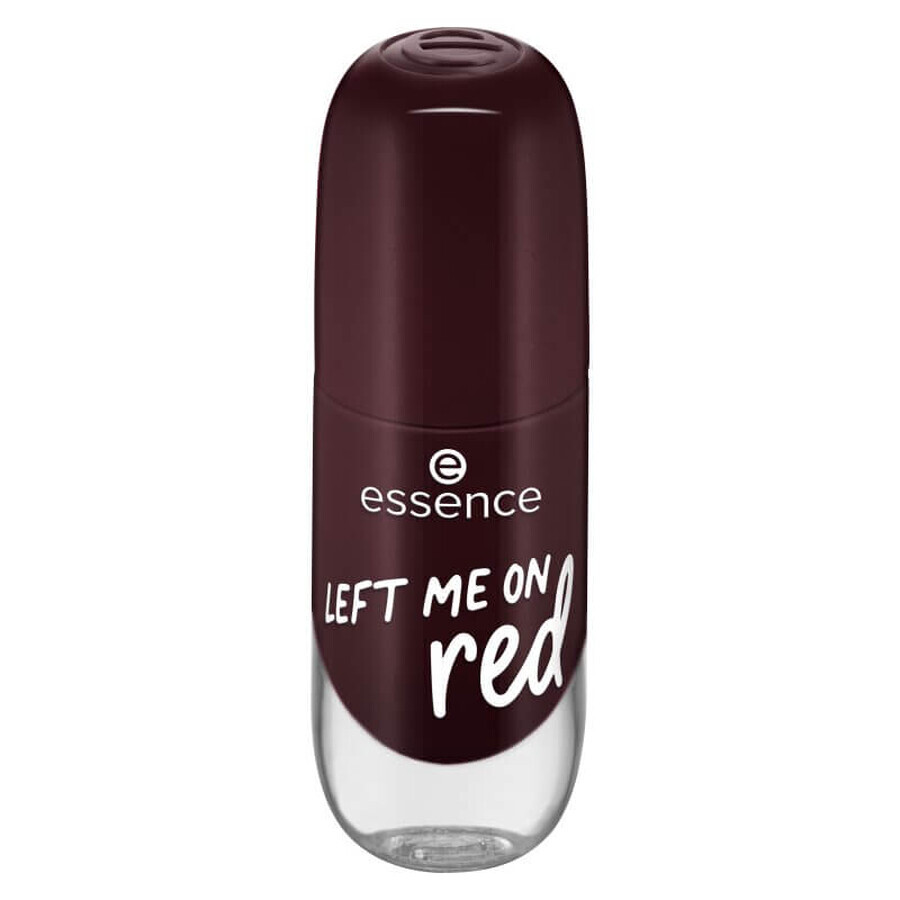 Esmalte de Uñas Gel 72 Left Me On Rojo, 8 ml, Essence