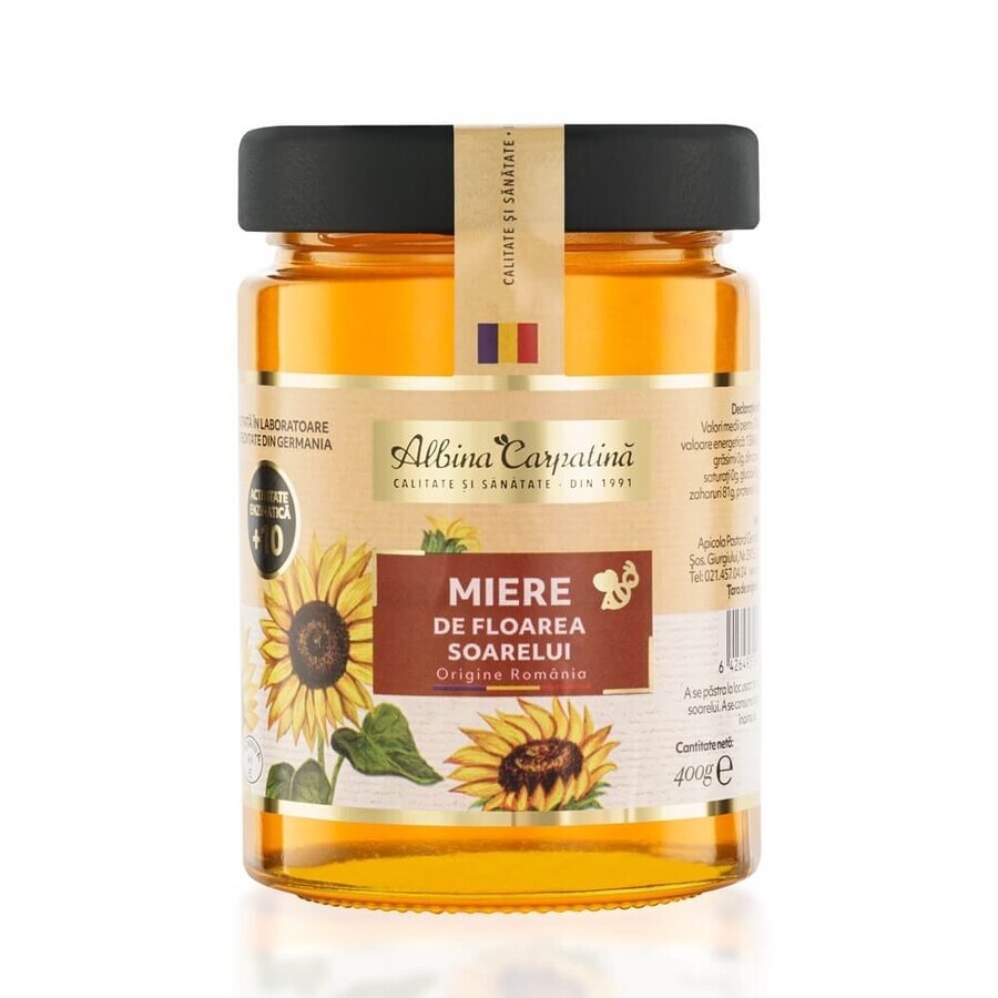 Miele di girasole, 400 g, Albina Carpatina