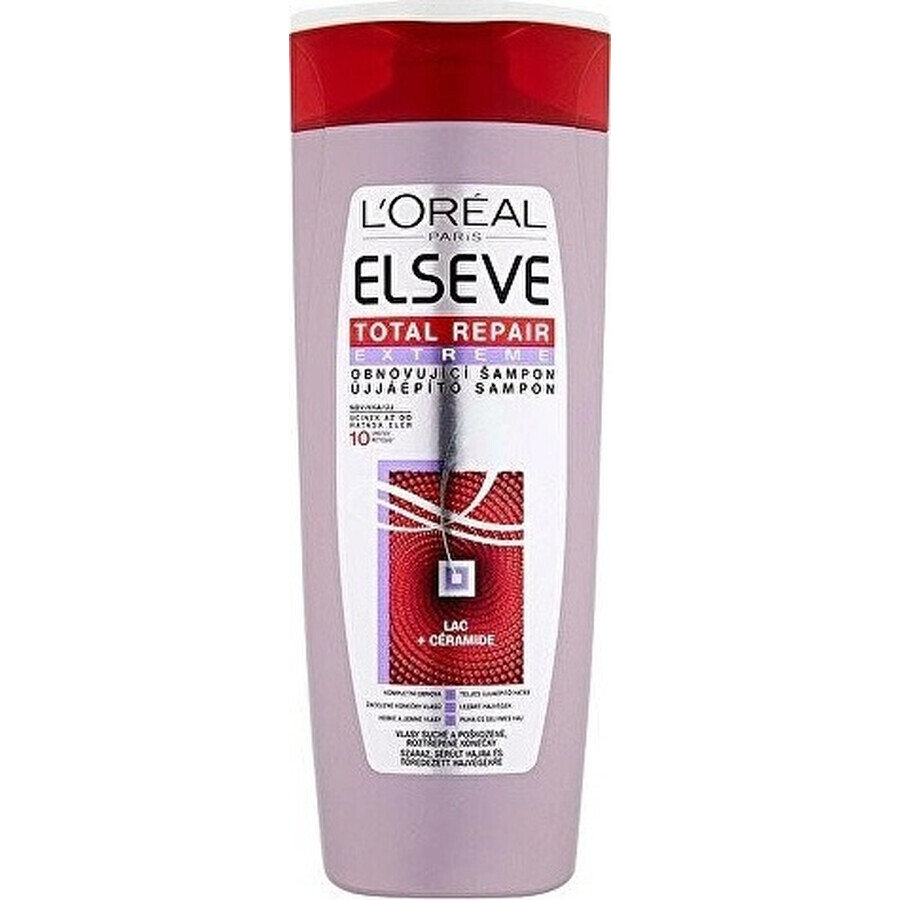 ELSÉVE ȘAMPON TOTAL REPAIR EXTREME 1×250 ml, șampon regenerant