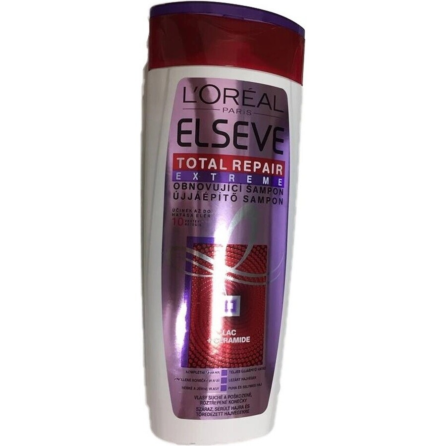 ELSÉVE ȘAMPON TOTAL REPAIR EXTREME 1×250 ml, șampon regenerant