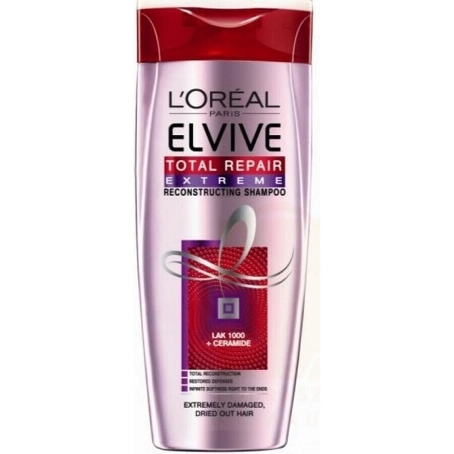 ELSÉVE ȘAMPON TOTAL REPAIR EXTREME 1×250 ml, șampon regenerant