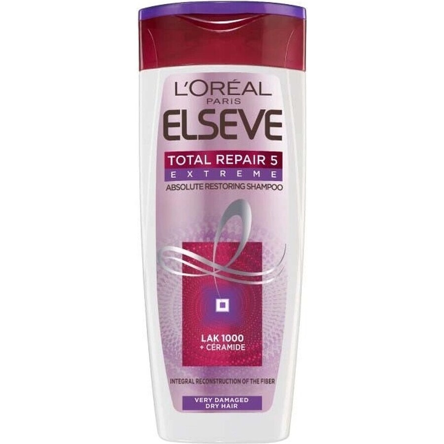 ELSÉVE ȘAMPON TOTAL REPAIR EXTREME 1×250 ml, șampon regenerant