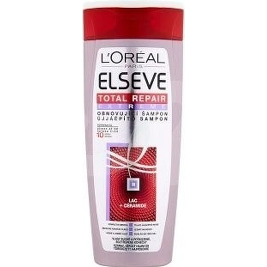 ELSÉVE ȘAMPON TOTAL REPAIR EXTREME 1×250 ml, șampon regenerant