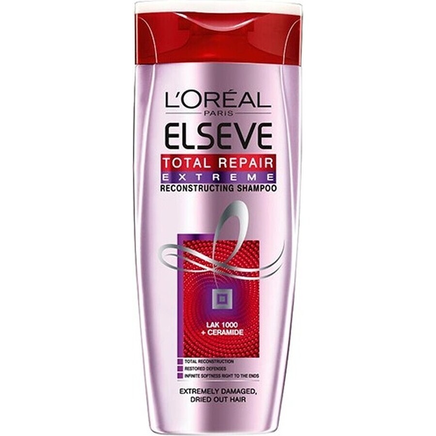 ELSÉVE ȘAMPON TOTAL REPAIR EXTREME 1×250 ml, șampon regenerant