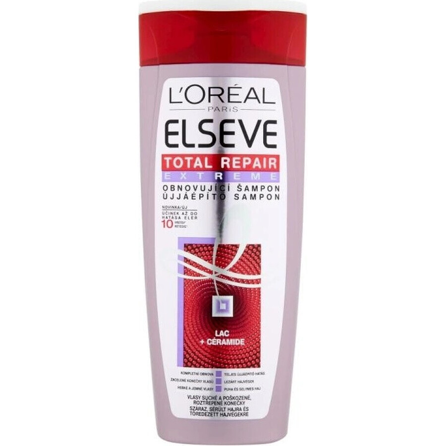 ELSÉVE ȘAMPON TOTAL REPAIR EXTREME 1×250 ml, șampon regenerant