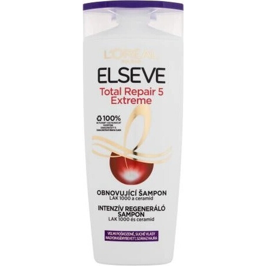 ELSÉVE ȘAMPON TOTAL REPAIR EXTREME 1×250 ml, șampon regenerant