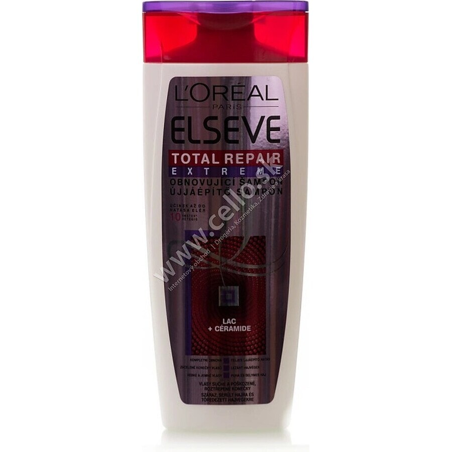 ELSÉVE ȘAMPON TOTAL REPAIR EXTREME 1×250 ml, șampon regenerant