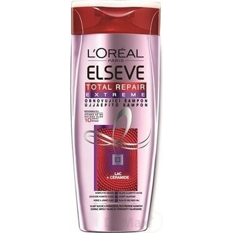 ELSÉVE ȘAMPON TOTAL REPAIR EXTREME 1×250 ml, șampon regenerant