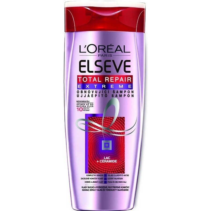 ELSÉVE ȘAMPON TOTAL REPAIR EXTREME 1×250 ml, șampon regenerant