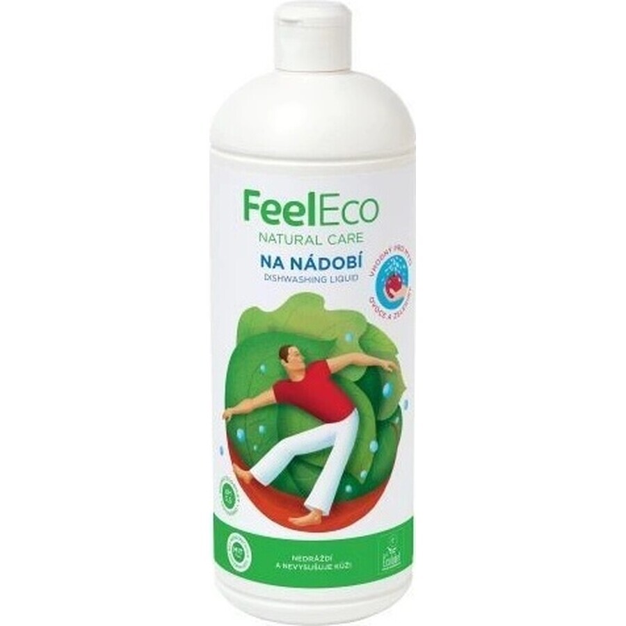 Feel Eco Liquide vaisselle framboise 1×1000 ml, liquide vaisselle