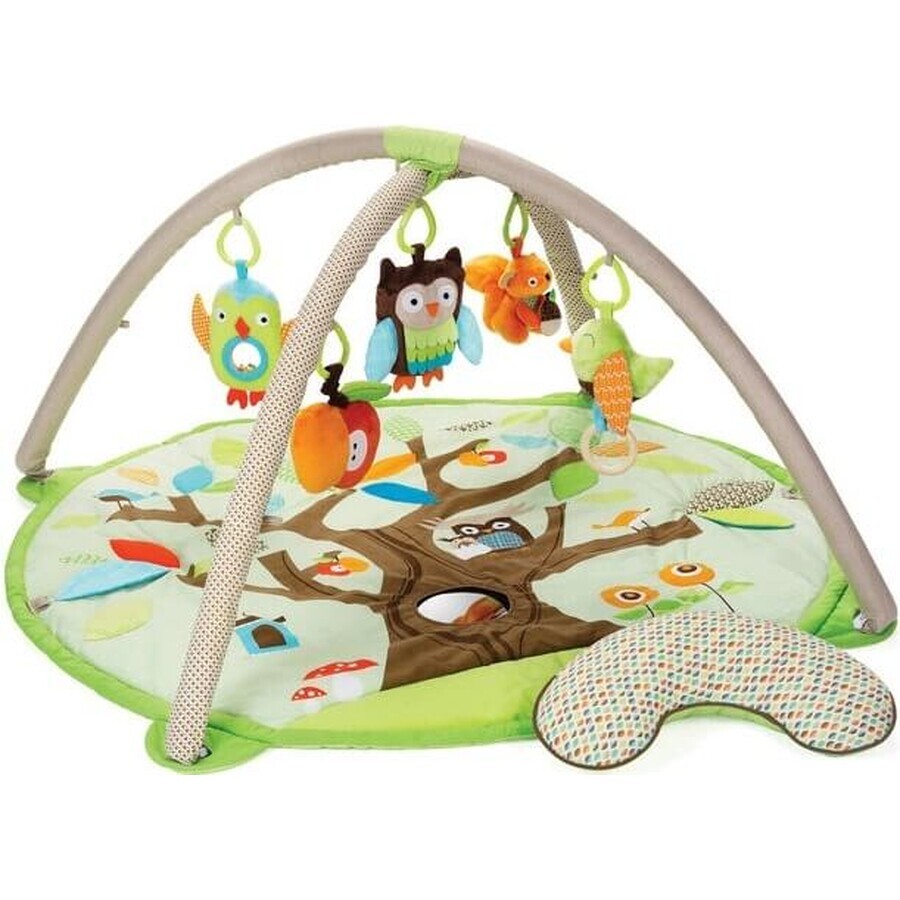 SKIP HOP Play Blanket 5 toys, cushion Treetop Friends green-brown Treetop Friends 0 m+ 1×1 pcs, for little ones to play