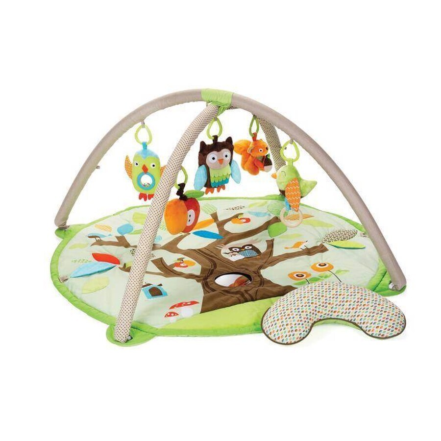 SKIP HOP Play Blanket 5 toys, cushion Treetop Friends green-brown Treetop Friends 0 m+ 1×1 pcs, for little ones to play