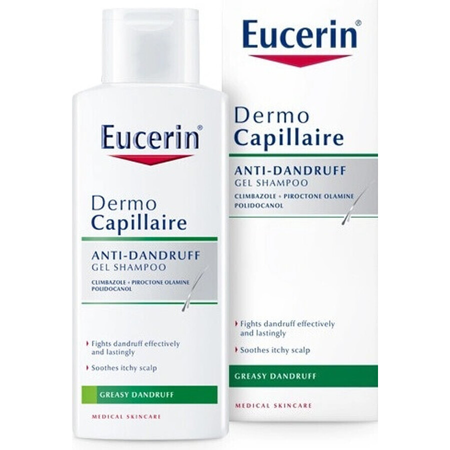 Eucerin DermoCapillaire contra la caspa seca 1×250 ml, champú