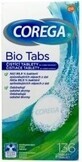 COREGA BIO Tabs 1x136 pcs, comprim&#233;s pour le nettoyage des proth&#232;ses dentaires