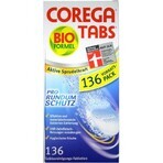 COREGA BIO Tabs 1x136 pcs, tablets for cleaning dentures