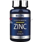 Scitec Nutrition Zinc 1×100 tbl, complemento alimenticio