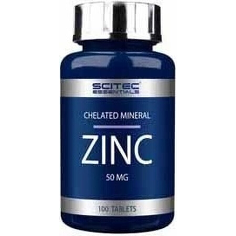 Scitec Nutrition Zinc 1×100 tbl, complemento alimenticio