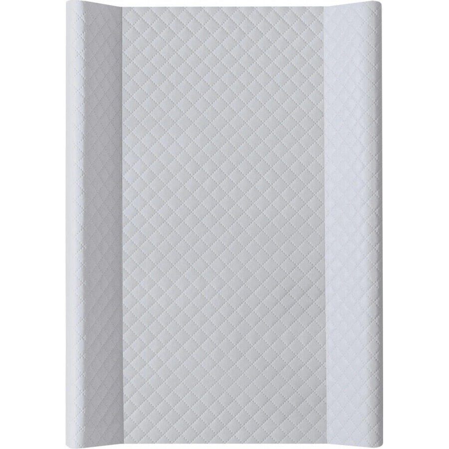 CEBA Tapis de remplacement à deux faces avec panneau solide (50x70) Confort Gris Caro Gris Caro Gris 1×1 pc