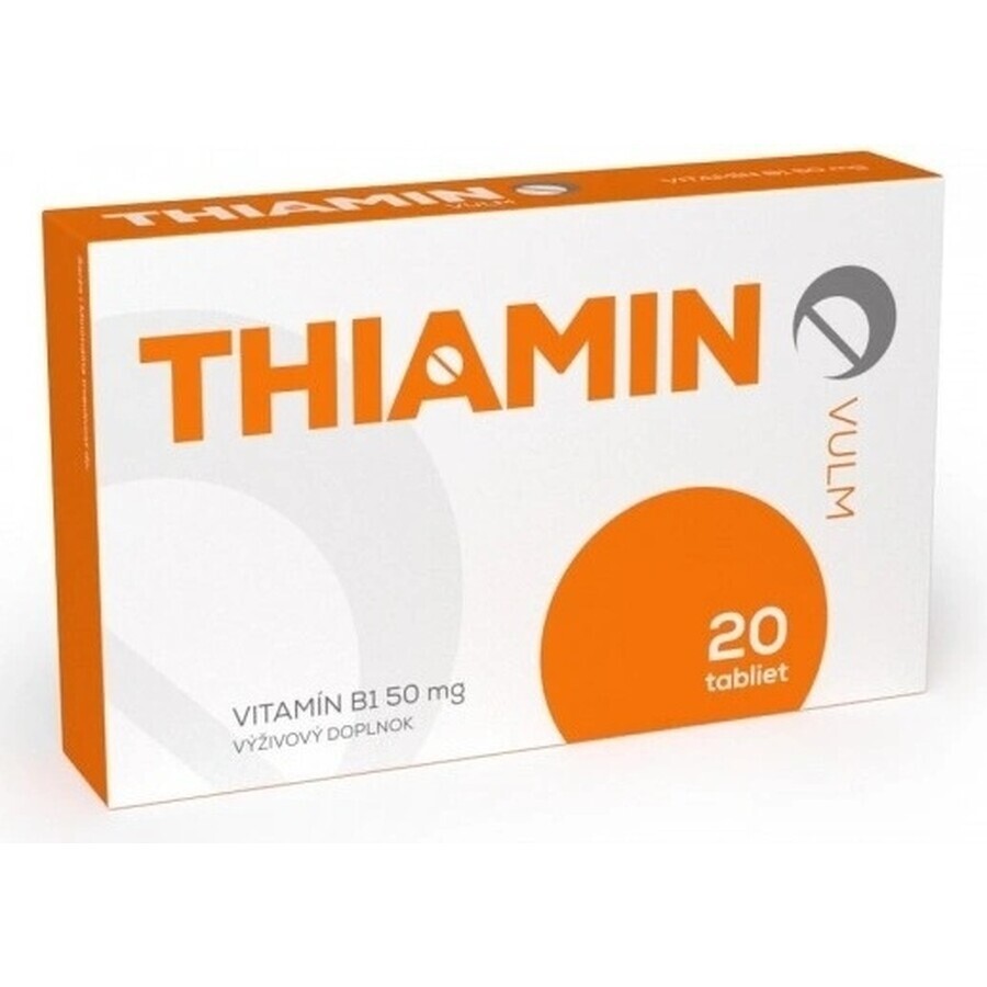 VULM THIAMIN 1×20 pezzi, integratore alimentare