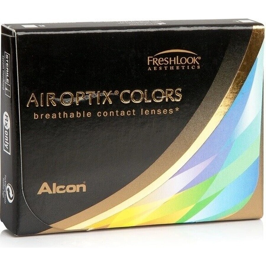 Air Optix Colours turquoise D+2,75 Z8,6 2 stuks