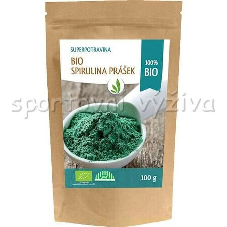 Allnature Spirulina organic powder 100g 1×100g