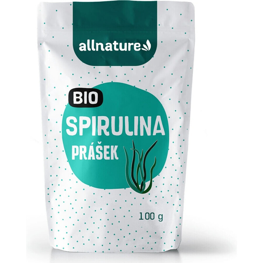 Allnature Spirulina organic powder 100g 1×100g