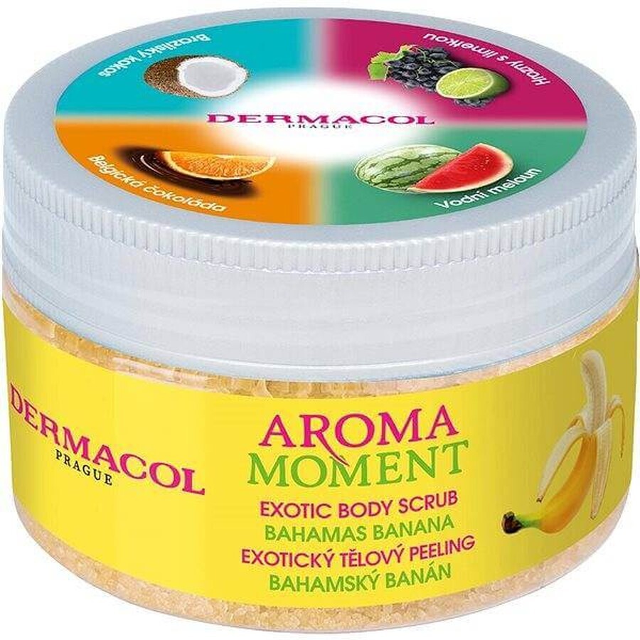 Dermacol Aroma Aroma Moment-Peeling Bahamian Banana 1×200 g, Peeling