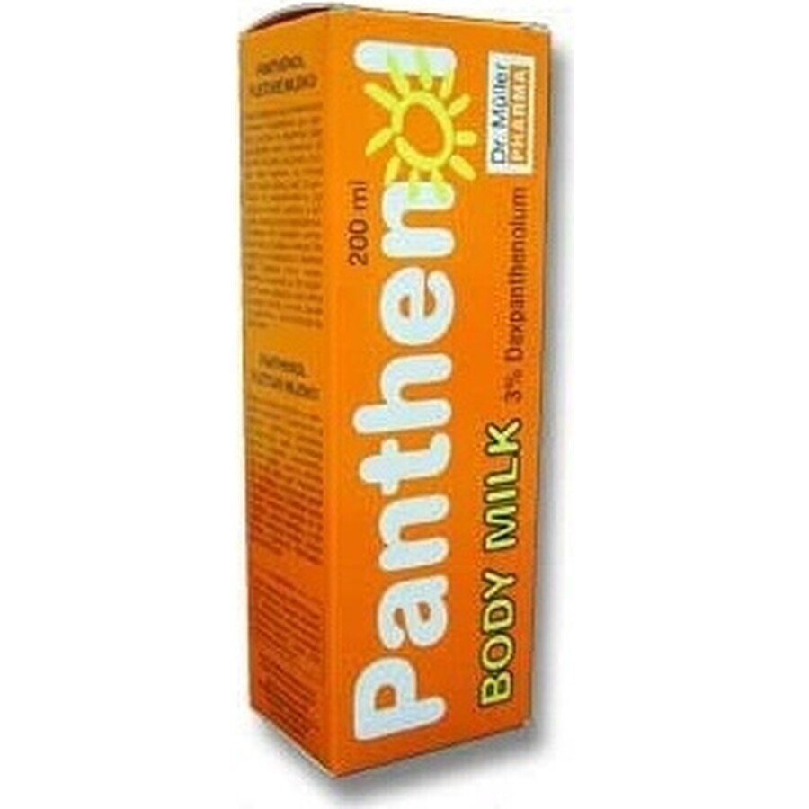 Dr. Müller PANTHENOL BODY MILK 1×200 ml, body lotion