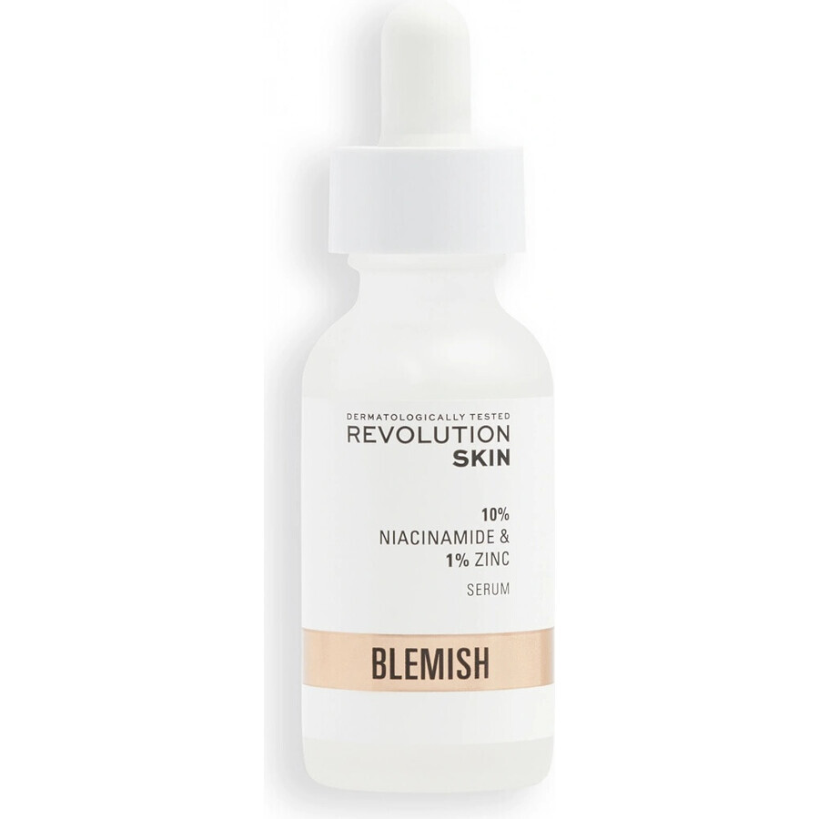 Revolution Skincare Suero Antimanchas y Refinador de Poros - 10% Niacinamida + 1% Zinc Suero 1×1 ud.