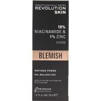 Revolution Skincare Suero Antimanchas y Refinador de Poros - 10% Niacinamida + 1% Zinc Suero 1×1 ud.