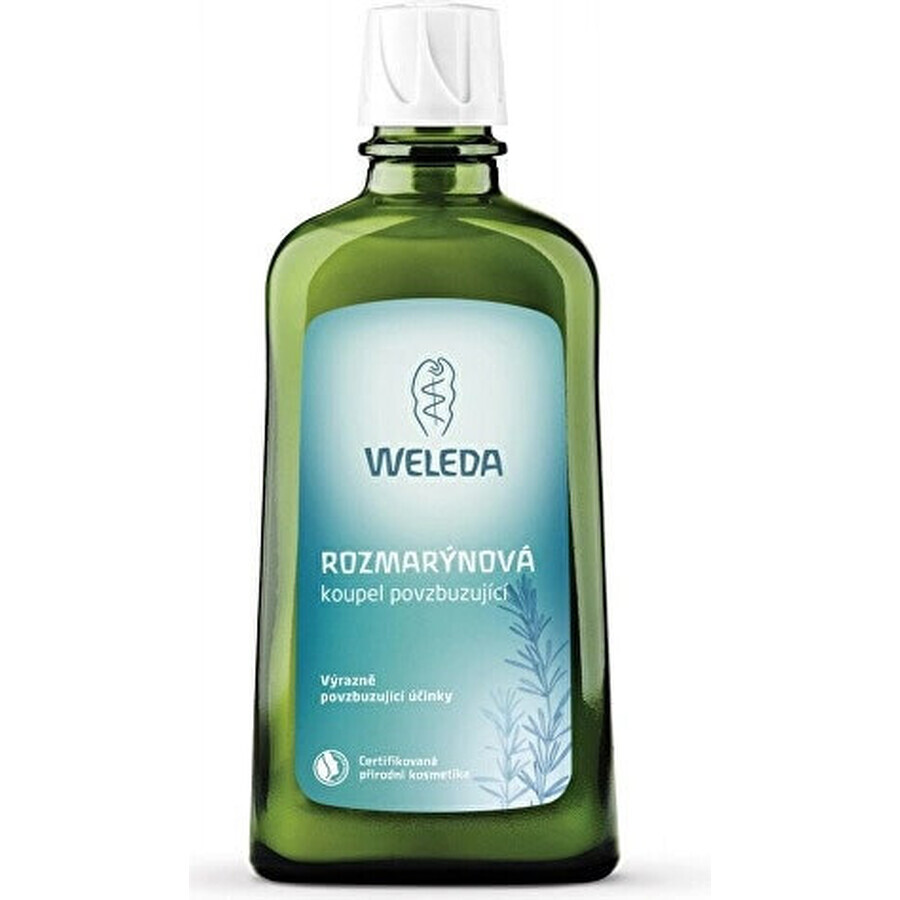 WELEDA Invigorating Bath Soap with Rosemary 1×200 ml, bath soap