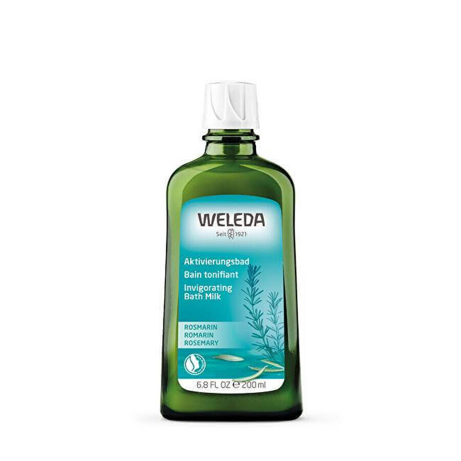 WELEDA Invigorating Bath Soap with Rosemary 1×200 ml, bath soap